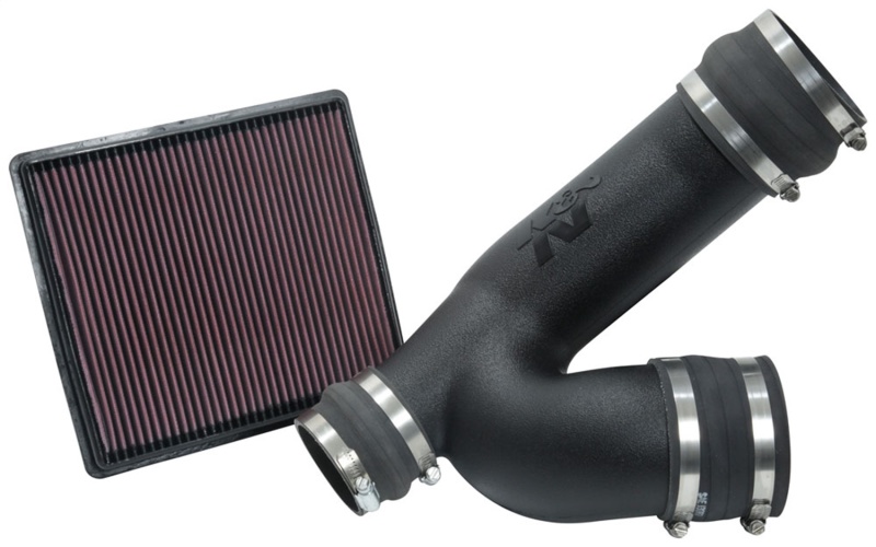 K&N 18-19 Ford F-150 V6-2.7L F/I Performance Air Intake System - 57-2602