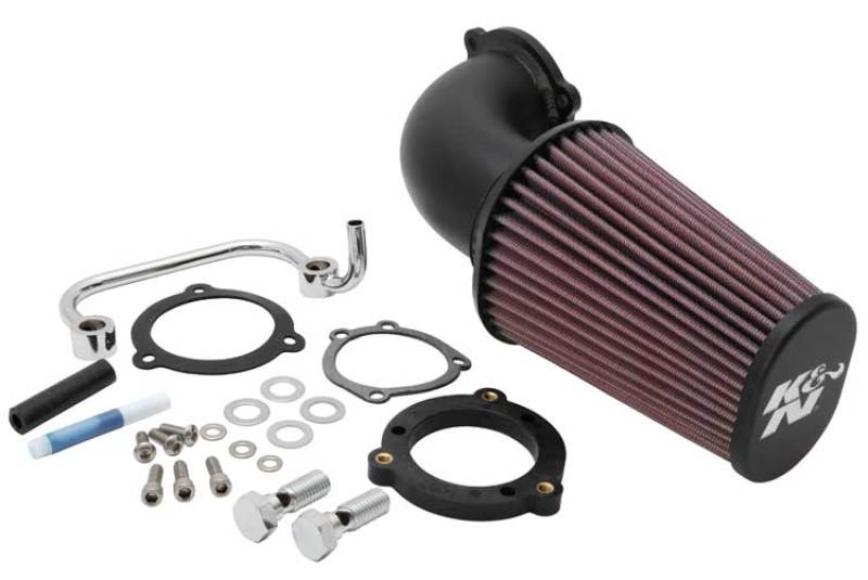 K&N 07-10 Harley Davidson XL Aircharger Performance Intake - 63-1126