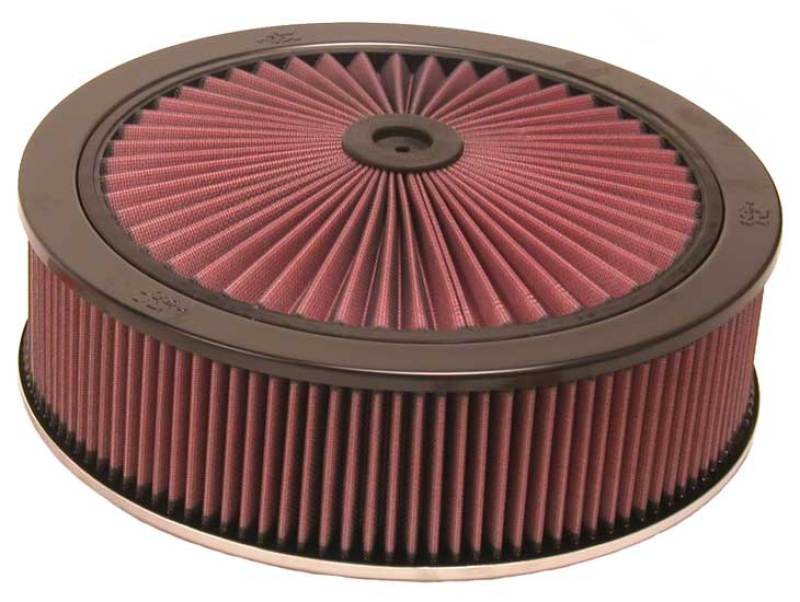 K&N X-Stream Top Filter Red 14in OD / 7.313in Neck Flange / 5.5in Height - 66-3080