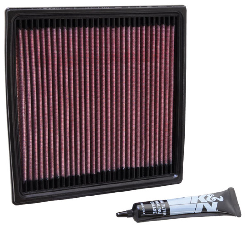 K&N 8.5in O/S Length x 8.375in O/S Width x .75in H Ducati Replacement Air Filter - DU-0900