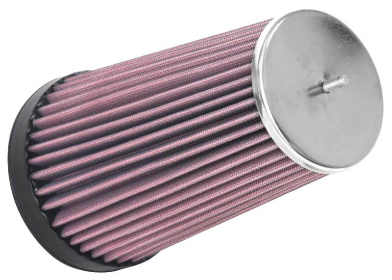 K&N Universal Clamp-On Air Filter 2-3/4in Flange 3-1/2in T 8-1/4in Height - RC-5291