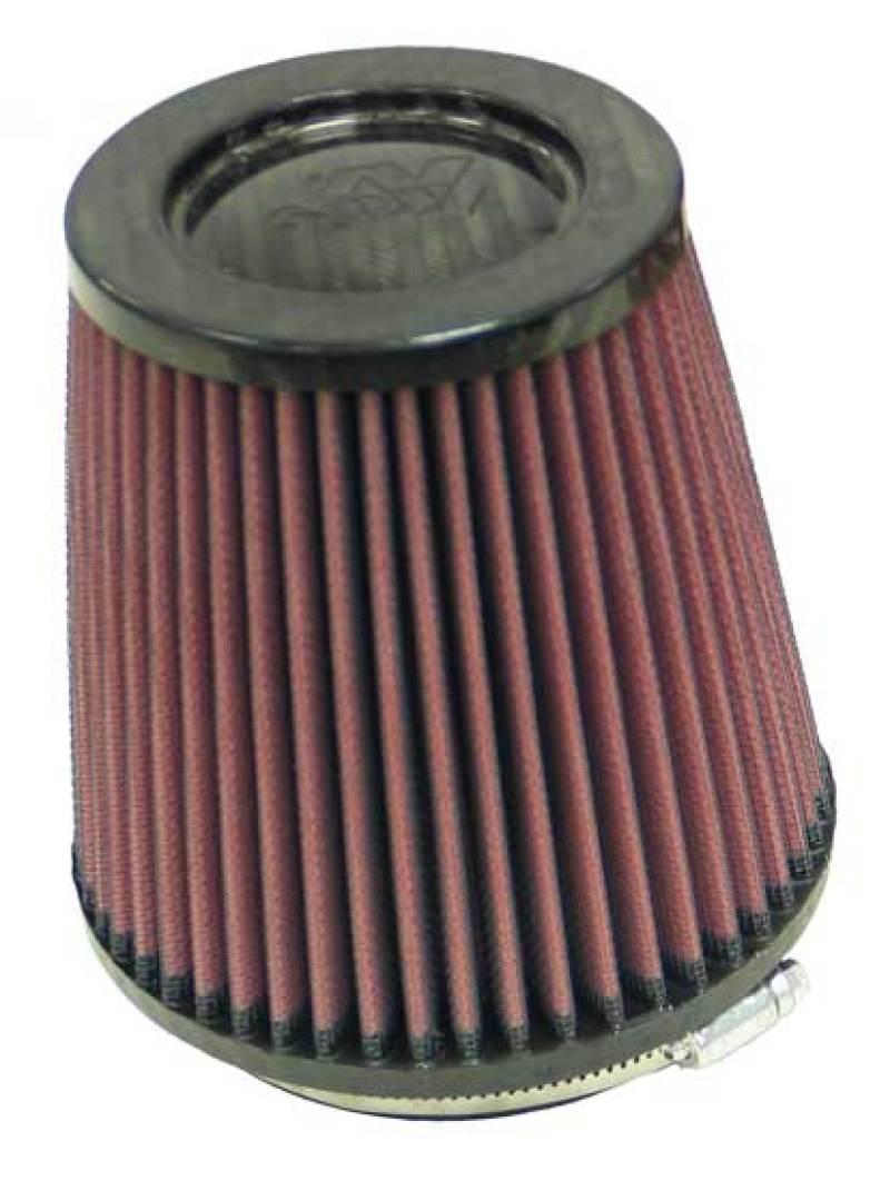 K&N Universal Air Filter - Round Tapered 4in Flange ID / 5.375in Base OD / 4in Top OD / 5.5in H - RP-4660