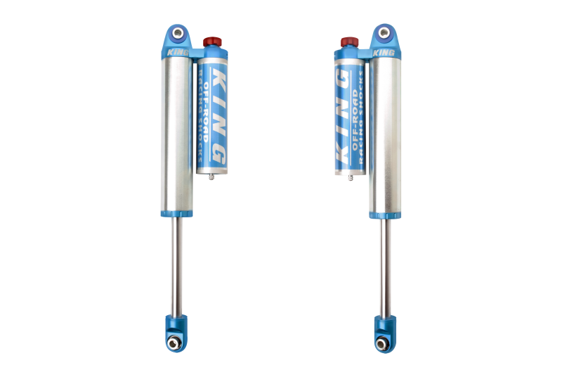 King Shocks 2016+ Nissan Titan XD Rear 2.5 Dia Piggyback Reservoir Shock w/Adjuster (Pair) - 25001-389A