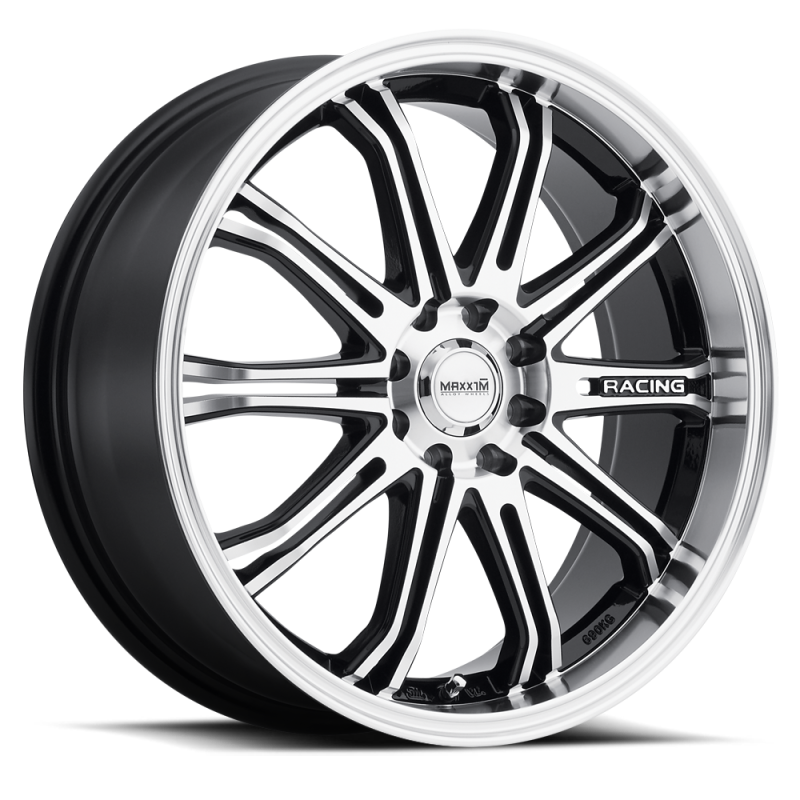 Maxxim Ferris 15x6.5 10x100/114.3 ET38 Black Machine Face - 4S56T04385