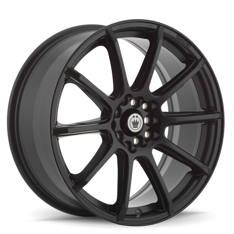 Konig Control 16x7 5x100 / 5x114.3 ET40 Matte Black - CL76T04405