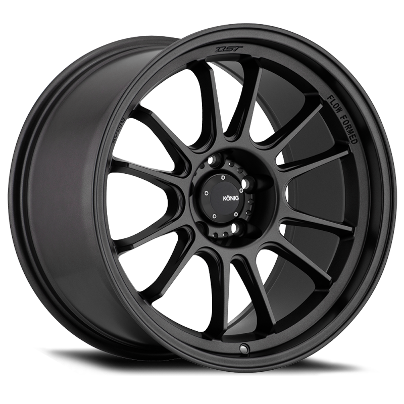 Konig Hypergram 18x11 5x114.3 ET15 Matte Black - HG18514155