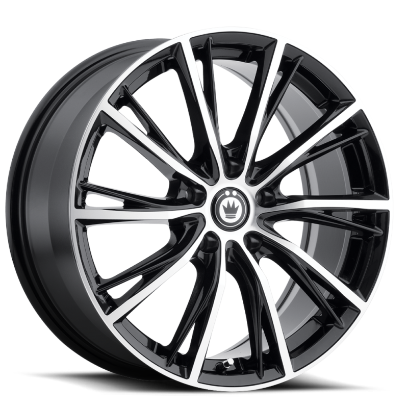 Konig Impression 17x7.5 5x120 ET40 Gloss Black w/ Machined Face - IP77520405