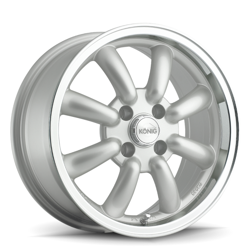 Konig Rewind 15x7 4x100 ET40 Silver - RW7510040S