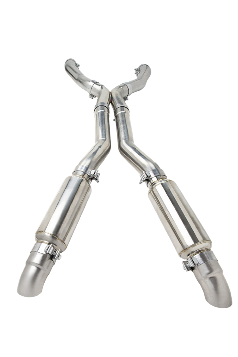 Kooks 79-95 Ford Mustang 5.0L 4V Coyote 3in x 3in Stainless Steel Race Exhaust Kit - 10514102