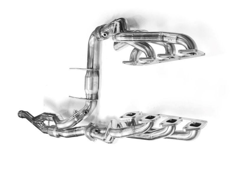 Kooks 10-14 Ford F-150 SVT Raptor 1-7/8 x 3 Header & Green Catted Y-Pipe Kit - 1352H430