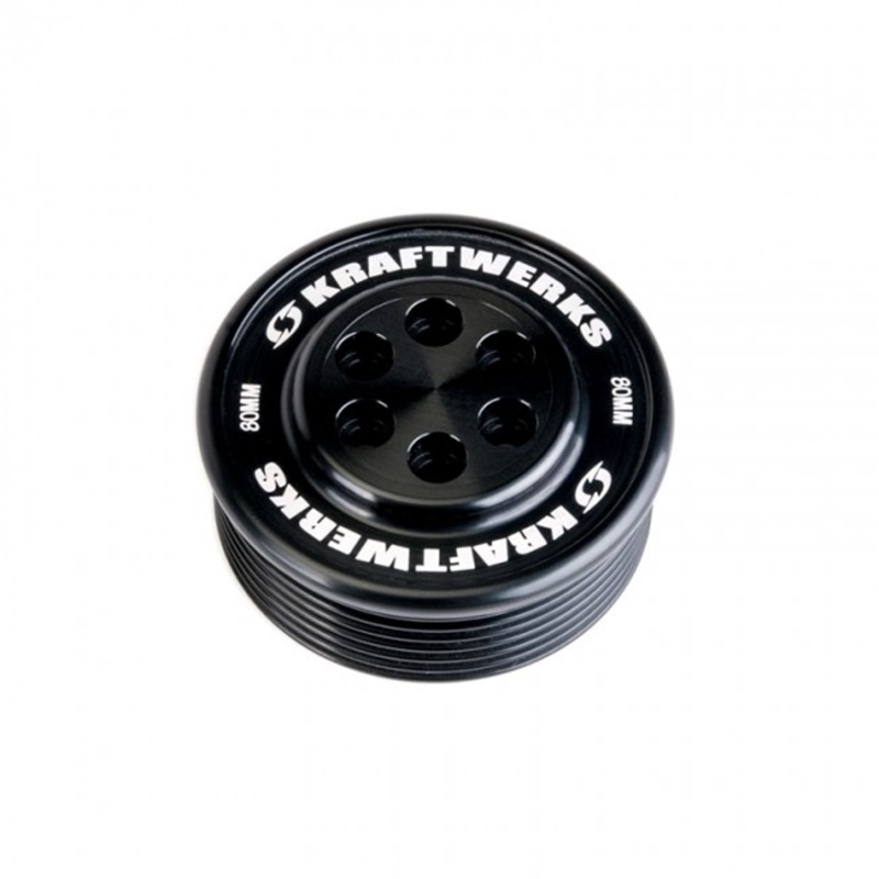 KraftWerks Supercharger Pulley - 80mm 7 Rib - 159-99-8007