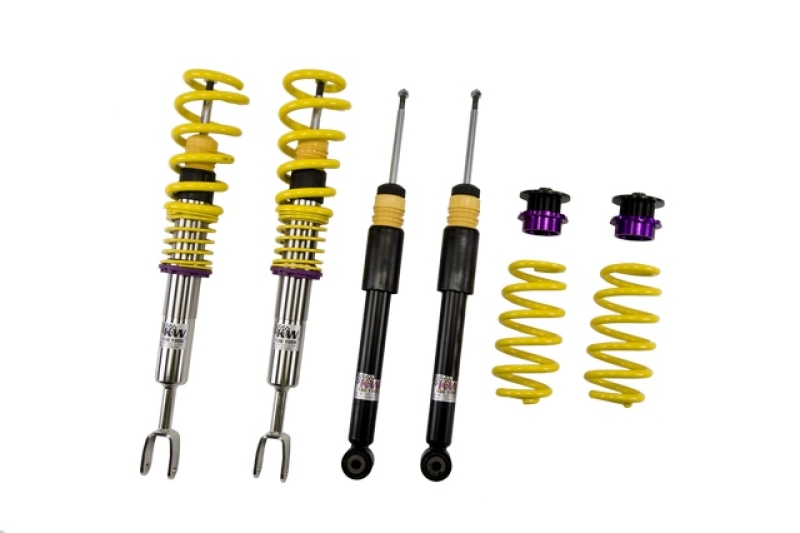 KW Coilover Kit V1 Audi A4 (8D/B5) Sedan + Avant; FWD; all enginesVIN# up to 8D*X199999 - 10210037