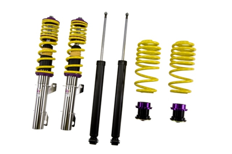 KW Coilover Kit V1 VW Golf IV (1J); all models excl. 4motion; all engines excl. R32 - 10280061