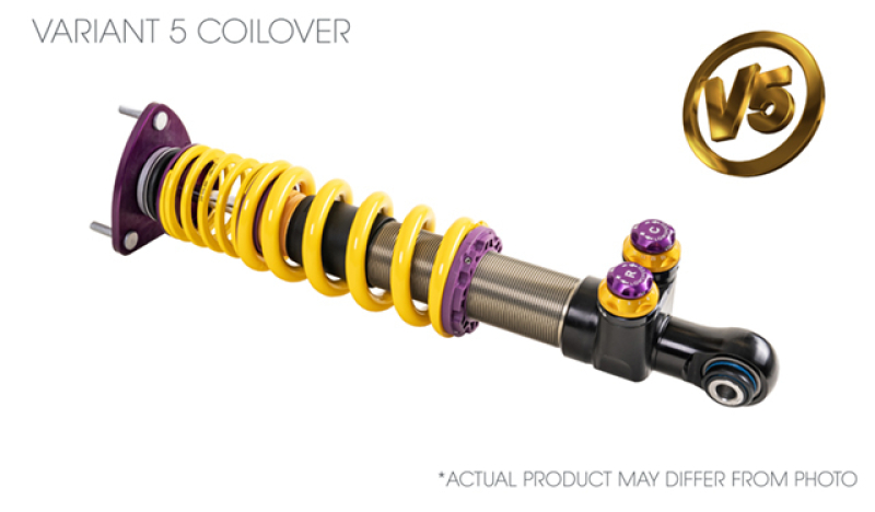 KW Coilover Kit V5 2014+ Lamborghini Huracan (Incl Spyder) w/ NoseLift / w/ Elec. Dampers - 30911008