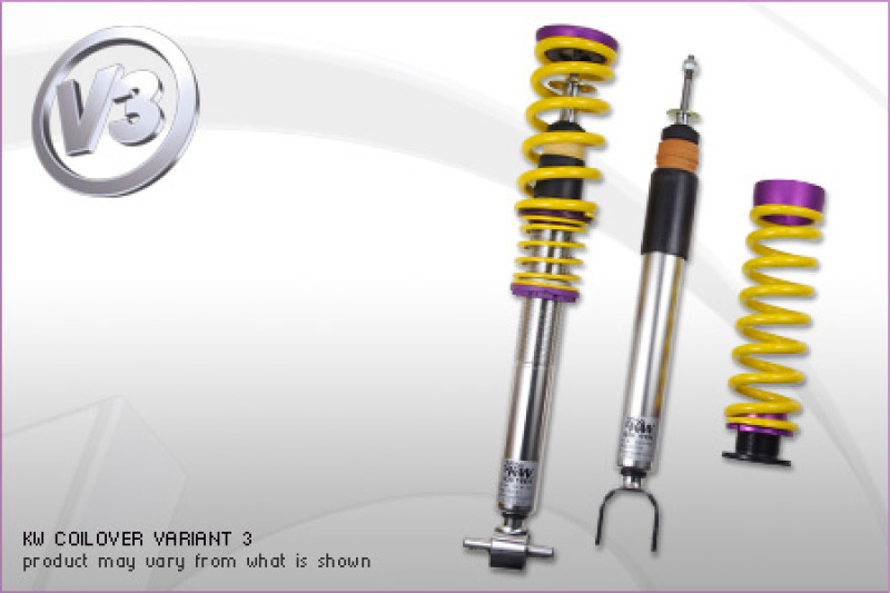 KW Coilover Kit V3 Audi TT (8J) Roadster FWD (4 cyl.) w/o magnetic ride - 35210050