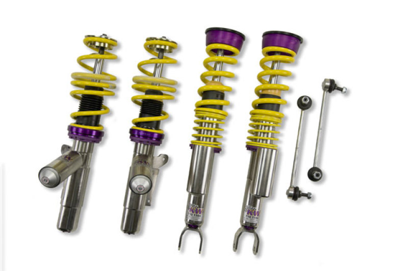 KW Coilover Kit V3 Porsche 911 (997) Carrera 4/4S Convertible w/o PASM - 35271029