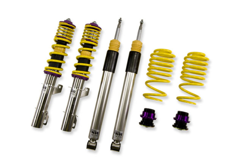 KW Coilover Kit V3 VW Golf IV (1J); all models excl. 4motion; all engines excl. R32 - 35280061