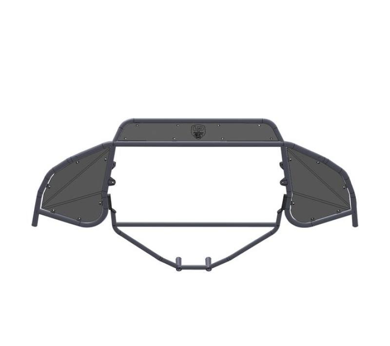 LP Aventure 2020 Subaru Outback Small Bumper Guard w/Full Armor - Powder Coated - FLP-OBA-20-GUARD-S+B.GUARD+OPC