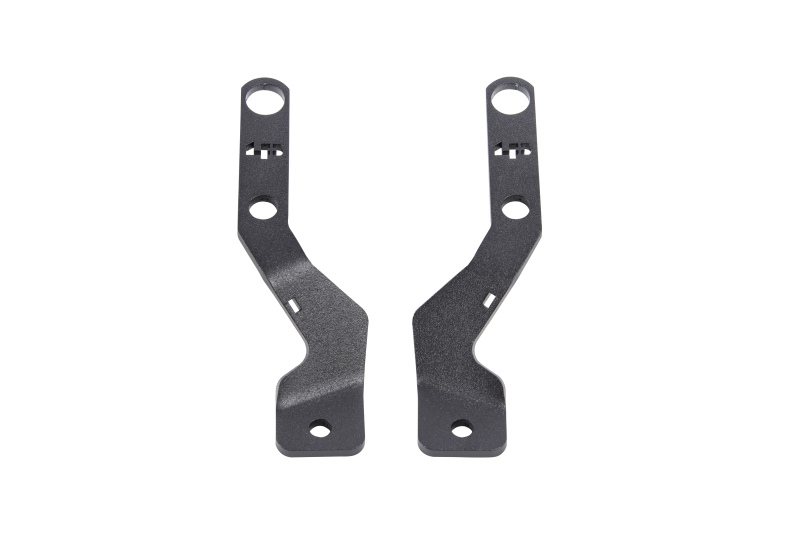 LP Aventure 16-18 Toyota RAV4 Hood Light Brackets - Powder Coated (Pair) - FLP-RAV4-18-HLB+OPC