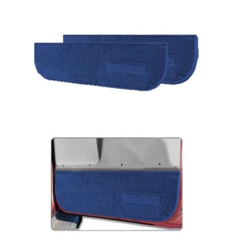 Lund 80-96 Ford F-150 SuperCab Pro-Line Full Flr. Replacement Carpet - Blue (2 Pc.) - 122004