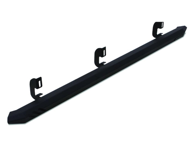 Lund 09-14 Ford F-150 SuperCrew Rock Rails - Black - 26410014