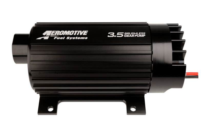 Aeromotive 3.5 Brushless Spur Gear External Fuel Pump - In-Line - 3.5gpm - 11185