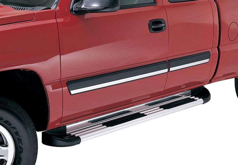 Lund 02-09 Jeep Liberty (54in) TrailRunner Extruded Multi-Fit Running Boards - Black - 291110