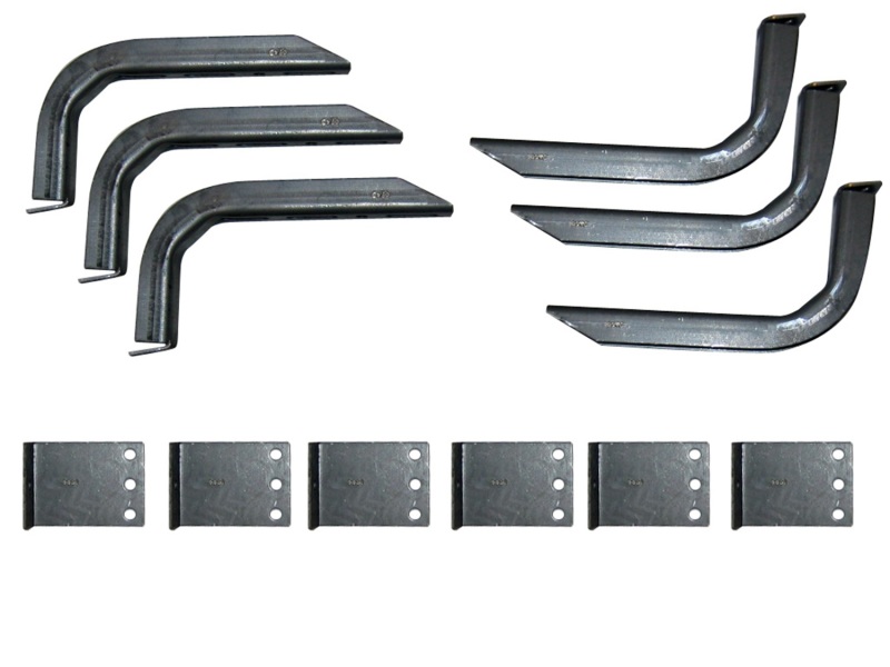 Lund 05-09 Jeep Liberty EZ Running Board Mounting Bracket Kit - Brite - 300058