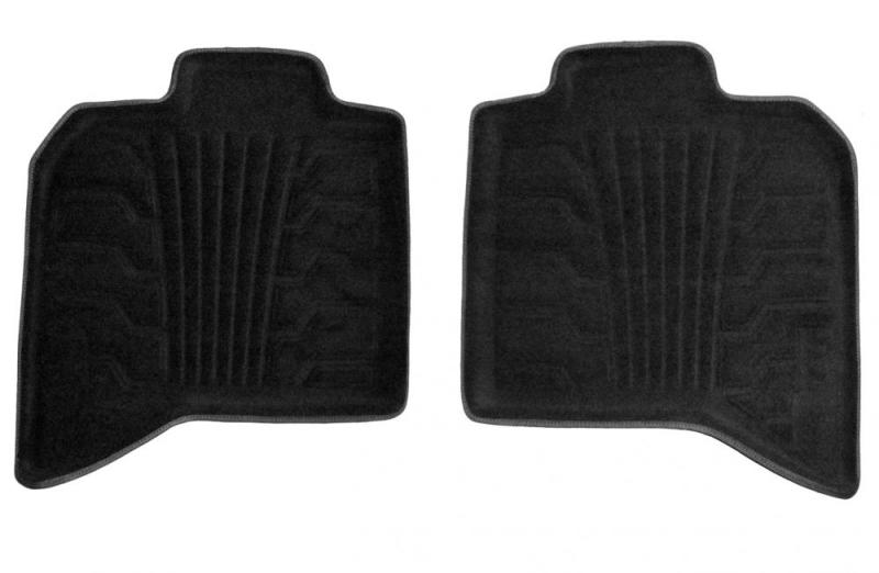 Lund 08-10 Dodge Avenger Catch-It Carpet Rear Floor Liner - Black (2 Pc.) - 783065-B