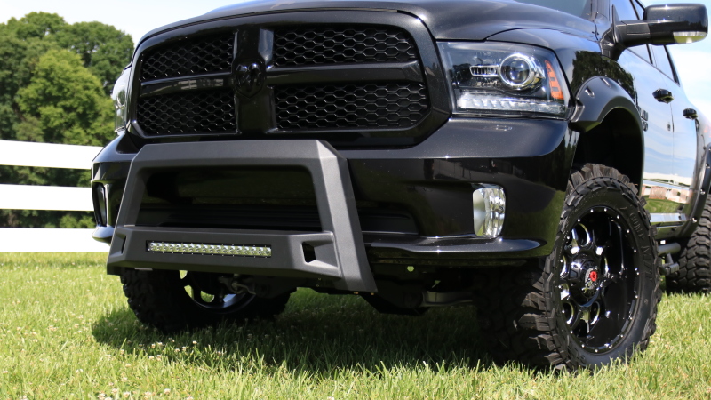 Lund 09-17 Dodge Ram 1500 (Excl. Rebel Models) Revolution Bull Bar - Black - 86521204