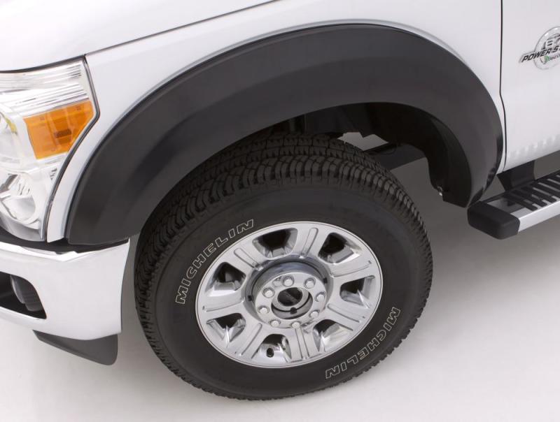 Lund 99-07 Ford F-250 Ex-Extrawide Style Smooth Elite Series Fender Flares - Black (2 Pc.) - EX311SA