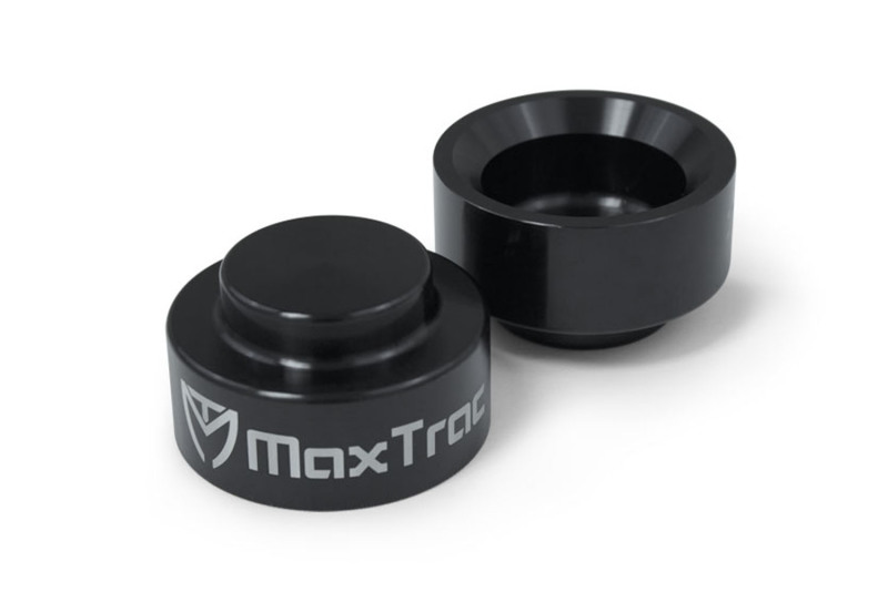 MaxTrac 00-18 GM Tahoe/Yukon 2WD/4WD 1.5in Rear Billet Aluminum Coil Spacers - 1628