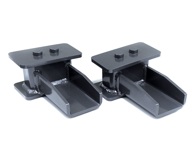 MaxTrac 09-18 Ford F-150 2WD 3in Rear Fabricated Steel Lift Blocks - 813130