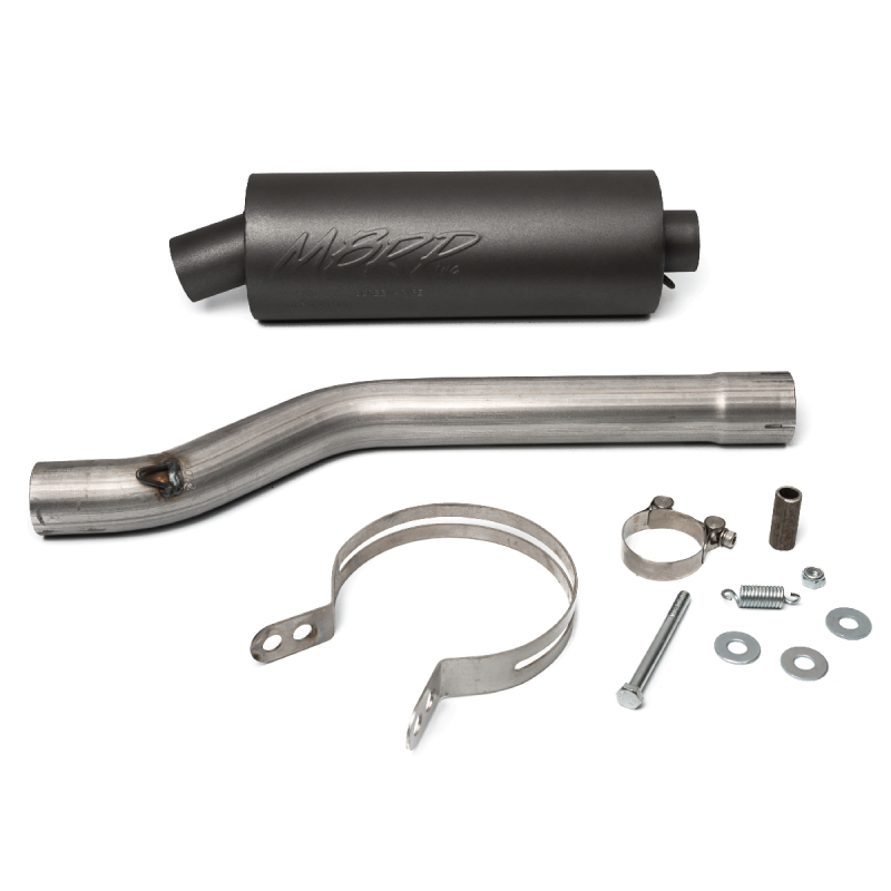 MBRP 09-12 Can-Am Outlander MAX 500/650/800 Slip-On Exhaust System w/Performance Muffler - AT-8206P