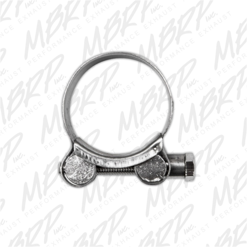 MBRP Universal 1.75in Barrel Band Clamp - Stainless (NO DROPSHIP) - GP20175