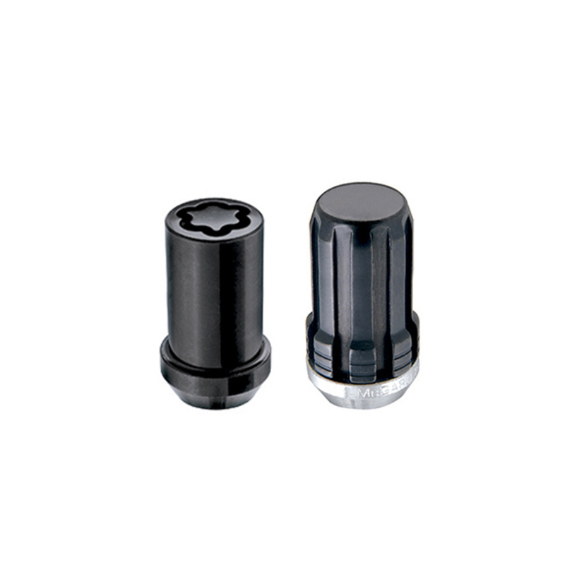 McGard SplineDrive Tuner 8 Lug Install Kit w/Locks & Tool (Cone) M14X1.5 / 22mm Hex - Blk - 65815BK