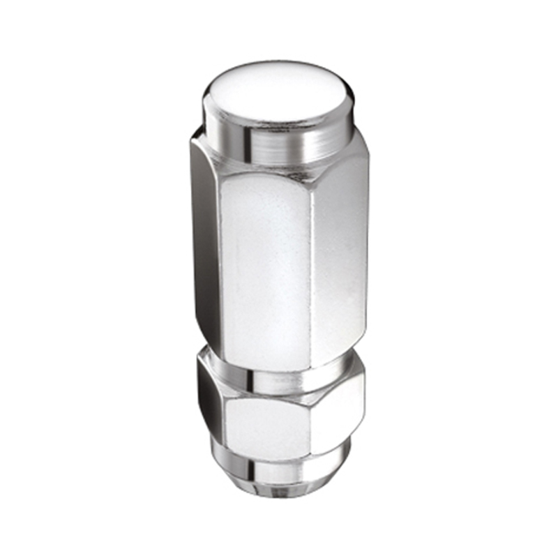 McGard Hex Lug Nut (Cone Seat / Duplex) 1/2-20 / 7/8 Hex / 2.5in. Length (Box of 100) - Chrome - 69405