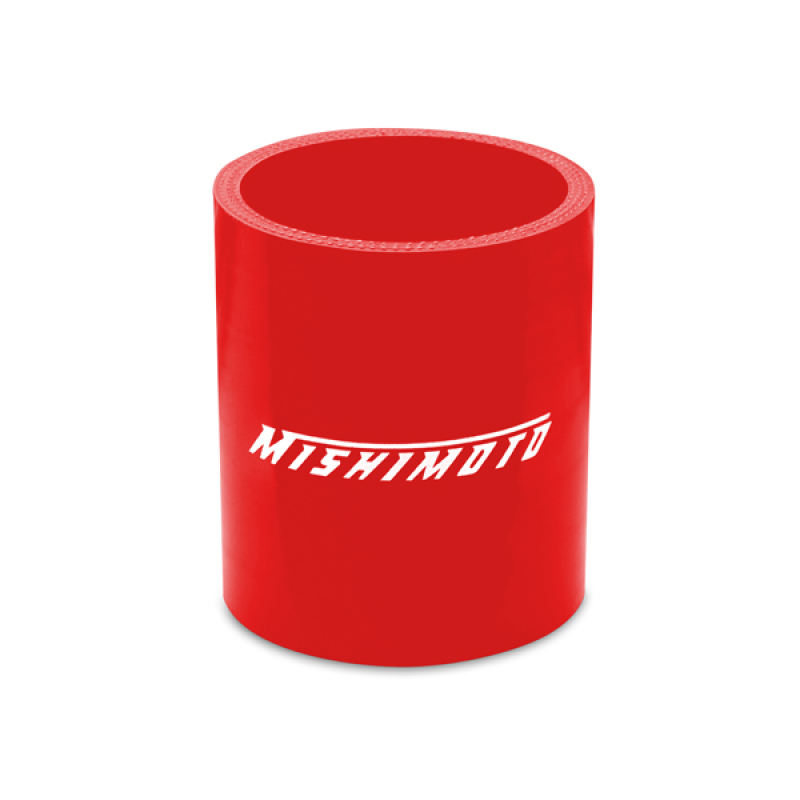 Mishimoto 2.25 Inch Red Straight Coupler - MMCP-225SRD