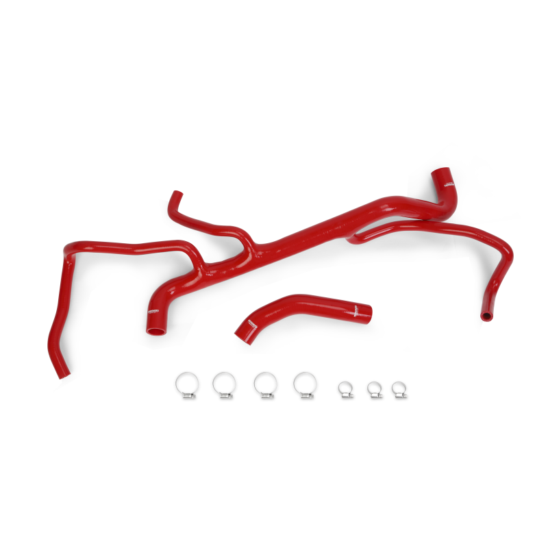 Mishimoto 16+ Chevy Camaro SS Silicone Radiator Hose Kit - Red - MMHOSE-CAM8-16RD