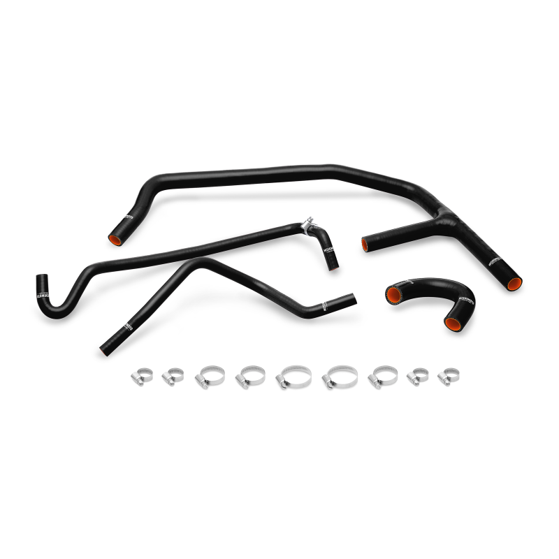 Mishimoto 15+ Ford Mustang EcoBoost Black Silicone Ancillary Hose Kit - MMHOSE-MUS4-15ANCBK