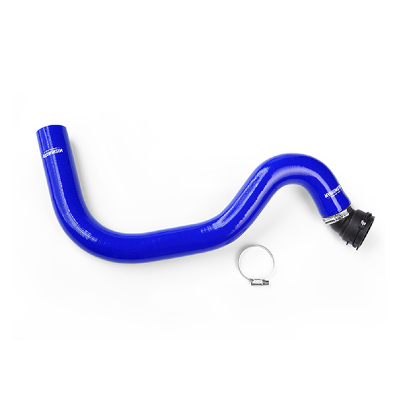 Mishimoto 15+ Ford Mustang GT Blue Silicone Upper Radiator Hose - MMHOSE-MUS8-15UBL