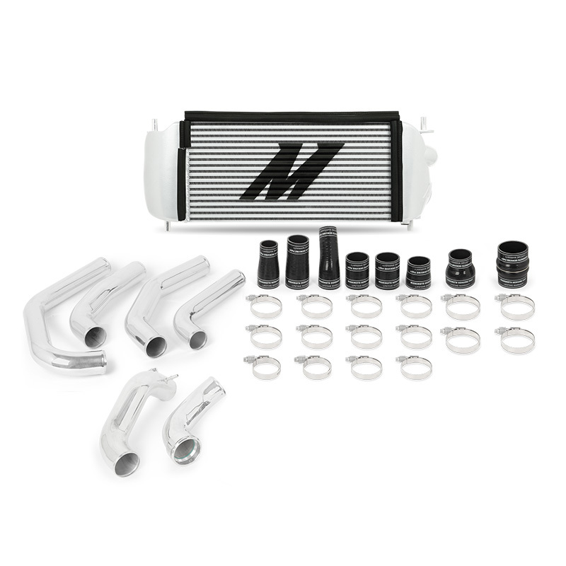 Mishimoto 15-17 Ford F-150 EcoBoost 2.7L Silver Performance Intercooler Kit w/ Polished Pipes - MMINT-F27T-15KPSL