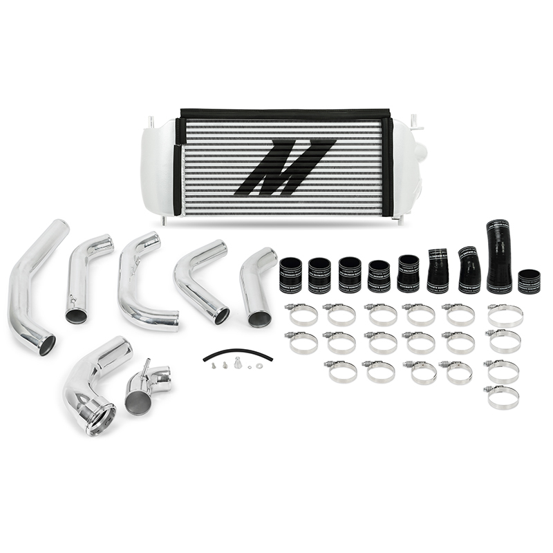 Mishimoto 15-16 Ford F-150 EcoBoost 3.5L Silver Performance Intercooler Kit w/ Polished Pipes - MMINT-F35T-15KPSL