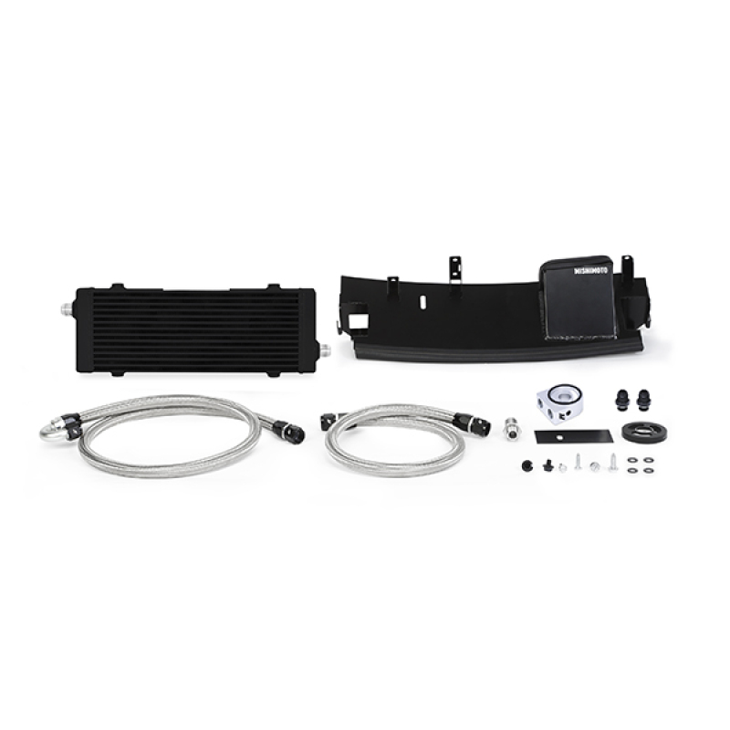 Mishimoto 2016+ Ford Focus RS Oil Cooler Kit - Black - MMOC-RS-16BK