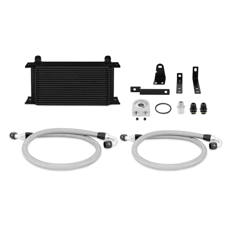 Mishimoto 00-09 Honda S2000 Oil Cooler Kit - Black - MMOC-S2K-00BK