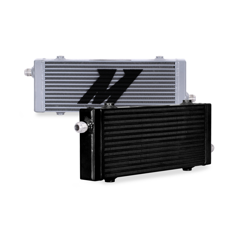 Mishimoto Universal Medium Bar and Plate Cross Flow Silver Oil Cooler - MMOC-SP-MSL