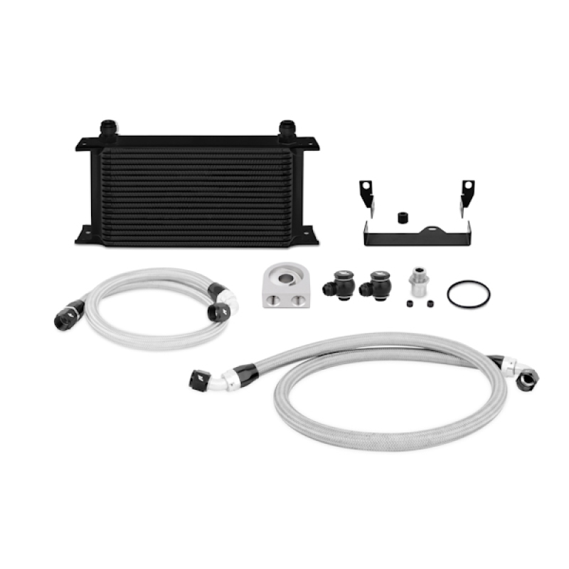 Mishimoto 06-07 Subaru WRX/06-07 WRX STi Oil Cooler Kit - Black - MMOC-WRX-06BK