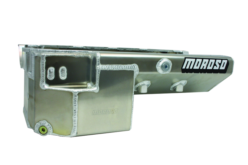 Moroso Chevrolet Big Block Mark IV (w/-16An External Pick Up) Wet Sump 6-7qt 8in Aluminum Oil Pan - 20486