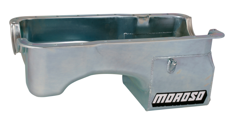 Moroso Ford 289-302 (w/Rear Sump) Wet Sump 7qt 9in Steel Oil Pan - 20521
