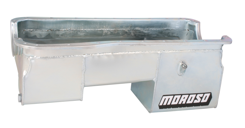 Moroso Ford 429-460 (w/Rear Sump) Extra Deep Wet Sump 8qt 9in Steel Oil Pan - 20620